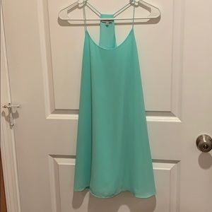 Mint Green Mini Dress